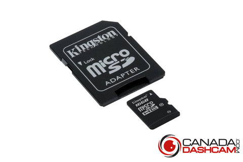 Kingston MicroSD Card, Class 10, 16GB