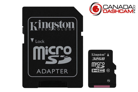 Kingston MicroSD Card, Class 10, 32GB